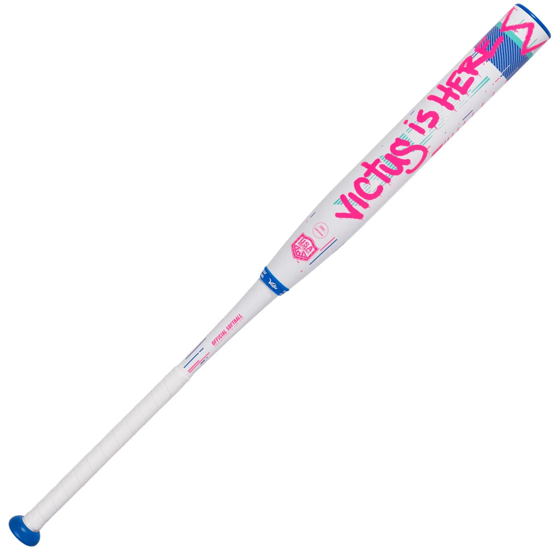 2026 Victus Vandalized White Ya-Ya Load USA/ASA Slowpitch Softball Bat - VSPVD22YA