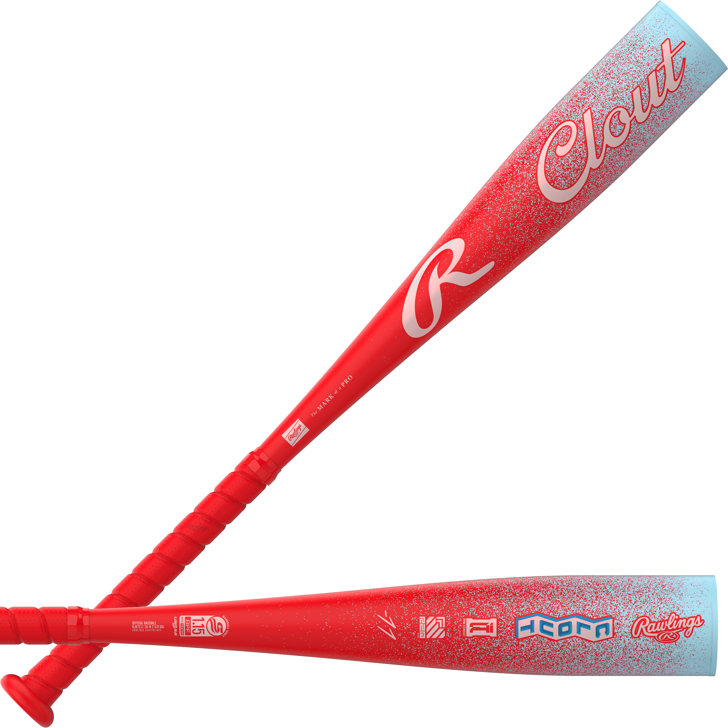 2027 Rawlings Clout -11 Junior Big Barrel USSSA Baseball Bat - RJB7C11