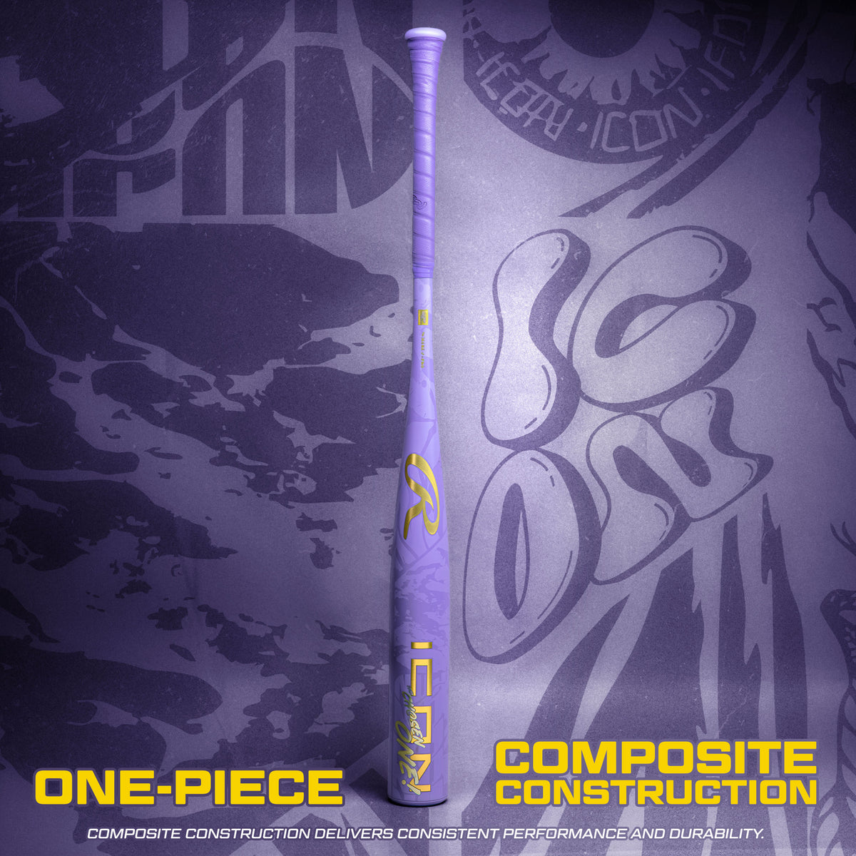 2027 Rawlings Icon The Chosen One -3 BBCOR Baseball Bat - RBB7IONE3