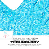 Franklin CFX Pro Baseball Batting Gloves - Jewel Event Fourth of July
