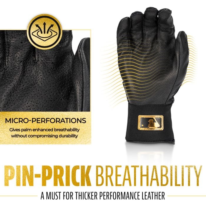 Franklin Powerstrap Infinite Baseball Batting Gloves (Multiple Colors)