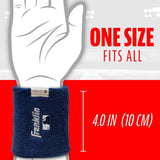 Franklin MLB X-Vent Reversible Wristbands (Multiple Colors)