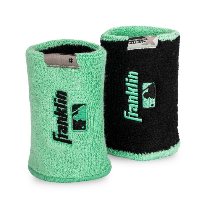Franklin MLB X-Vent Reversible Wristbands (Multiple Colors)