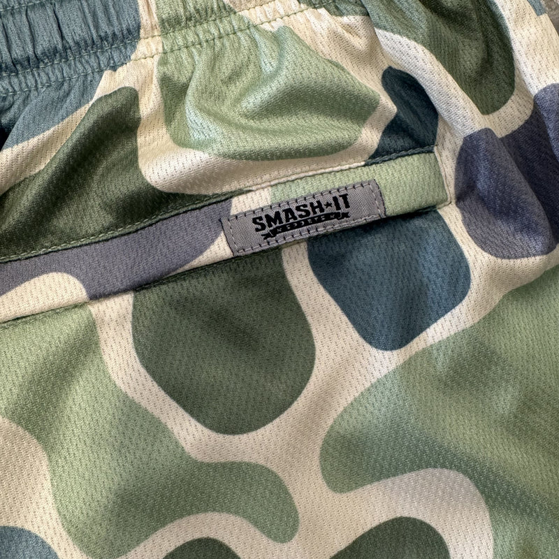 Smash It Sports Mesh Shorts - Duck Camo