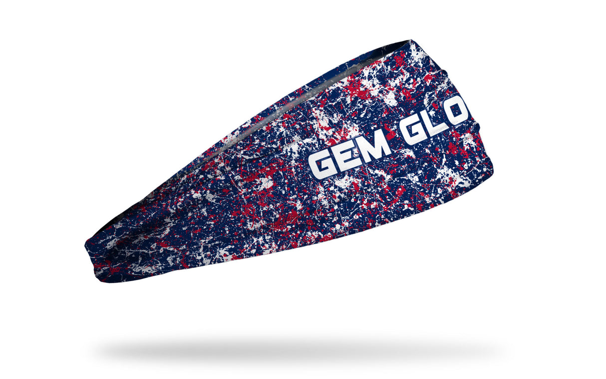 Junk x Gem Gloves Headband Patriotic Splatter - Big Bang Lite