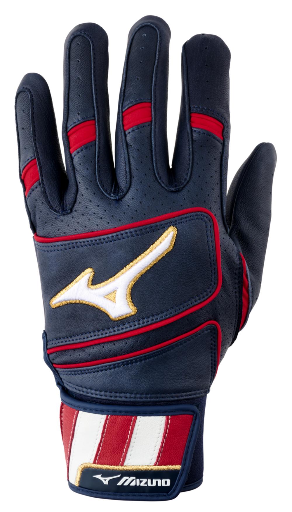 Mizuno Pro Select Baseball Batting Gloves (Multiple Colors)