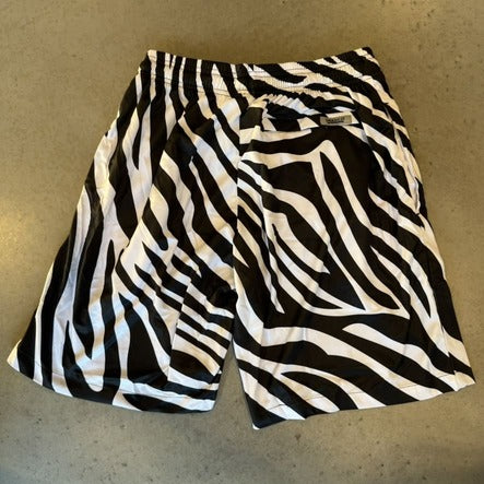 Smash It Sports Mesh Shorts - Zebra