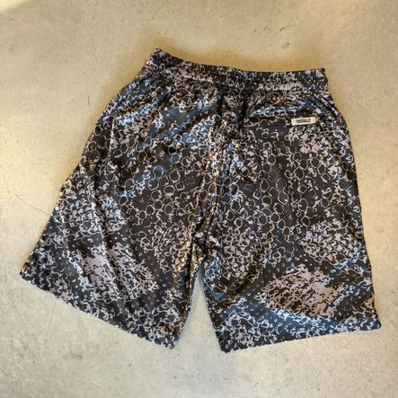Smash It Sports Mesh Shorts - Snakeskin (Black/Charcoal) – Barrel View | Smash It Sports | pro, sport