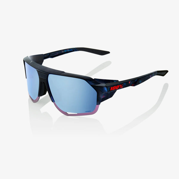 100 Percent Sunglasses - Norvik - Black Holographic - HiPER Blue