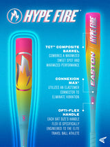 2026 Easton Hype Fire -8 USSSA Baseball Bat - EUT6HYP8