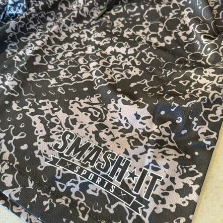 Smash It Sports Mesh Shorts - Snakeskin (Black/Charcoal) – Barrel View | Smash It Sports | pro, sport