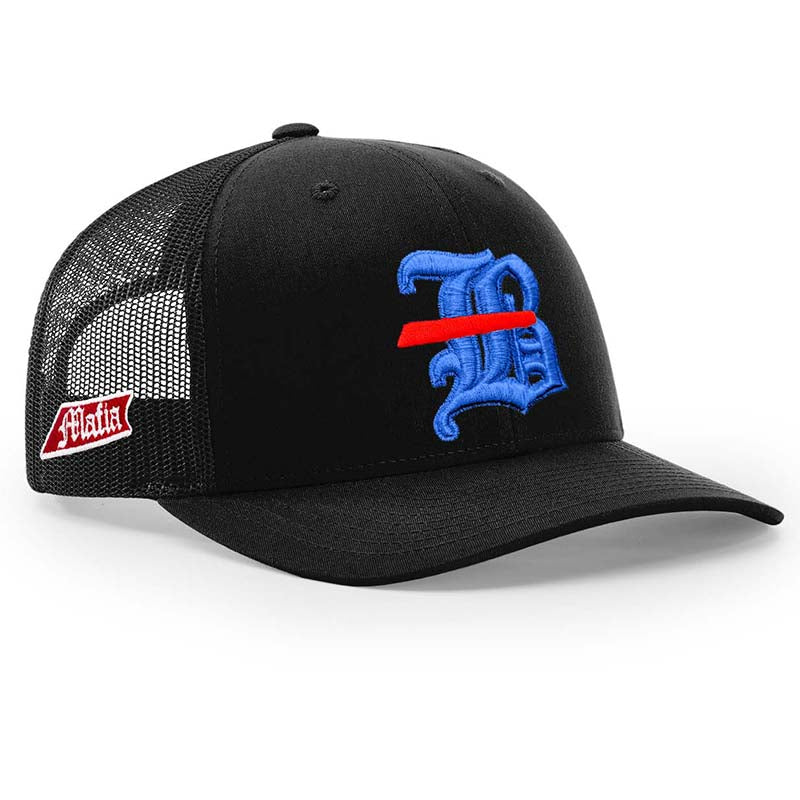 716 Mafia Snapback Hat - Black