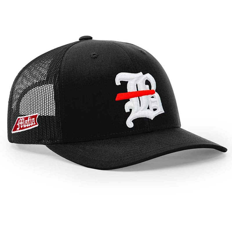 716 Mafia Snapback Hat - Black