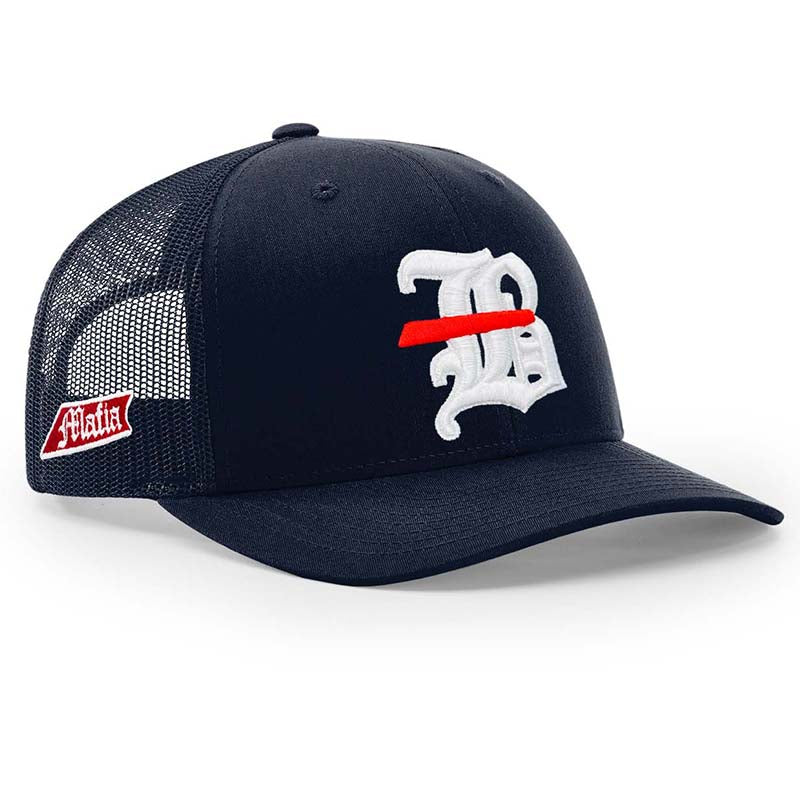 716 Mafia Snapback Hat - Navy