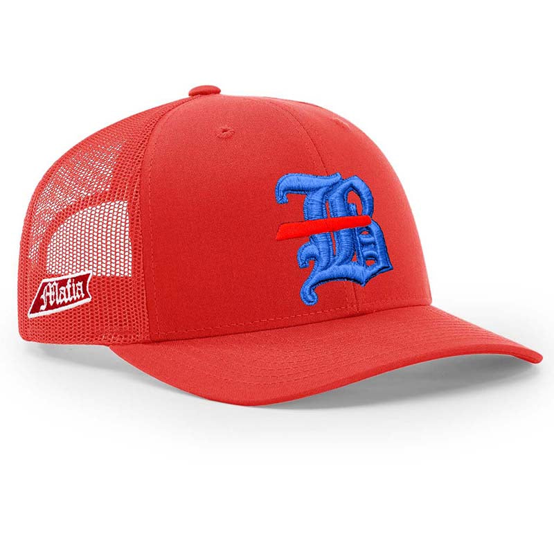 716 Mafia Snapback Hat - Red