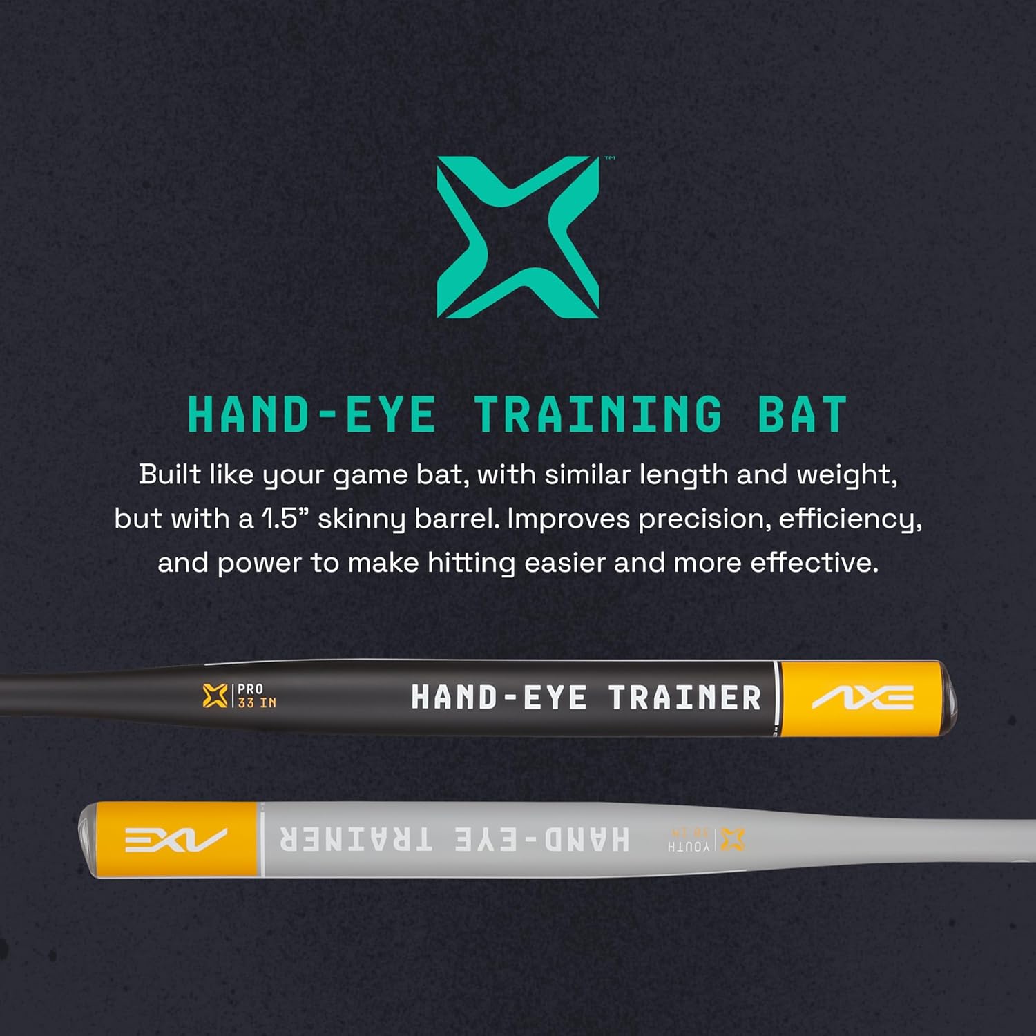 Axe Hand-Eye Training Bats - 1.5