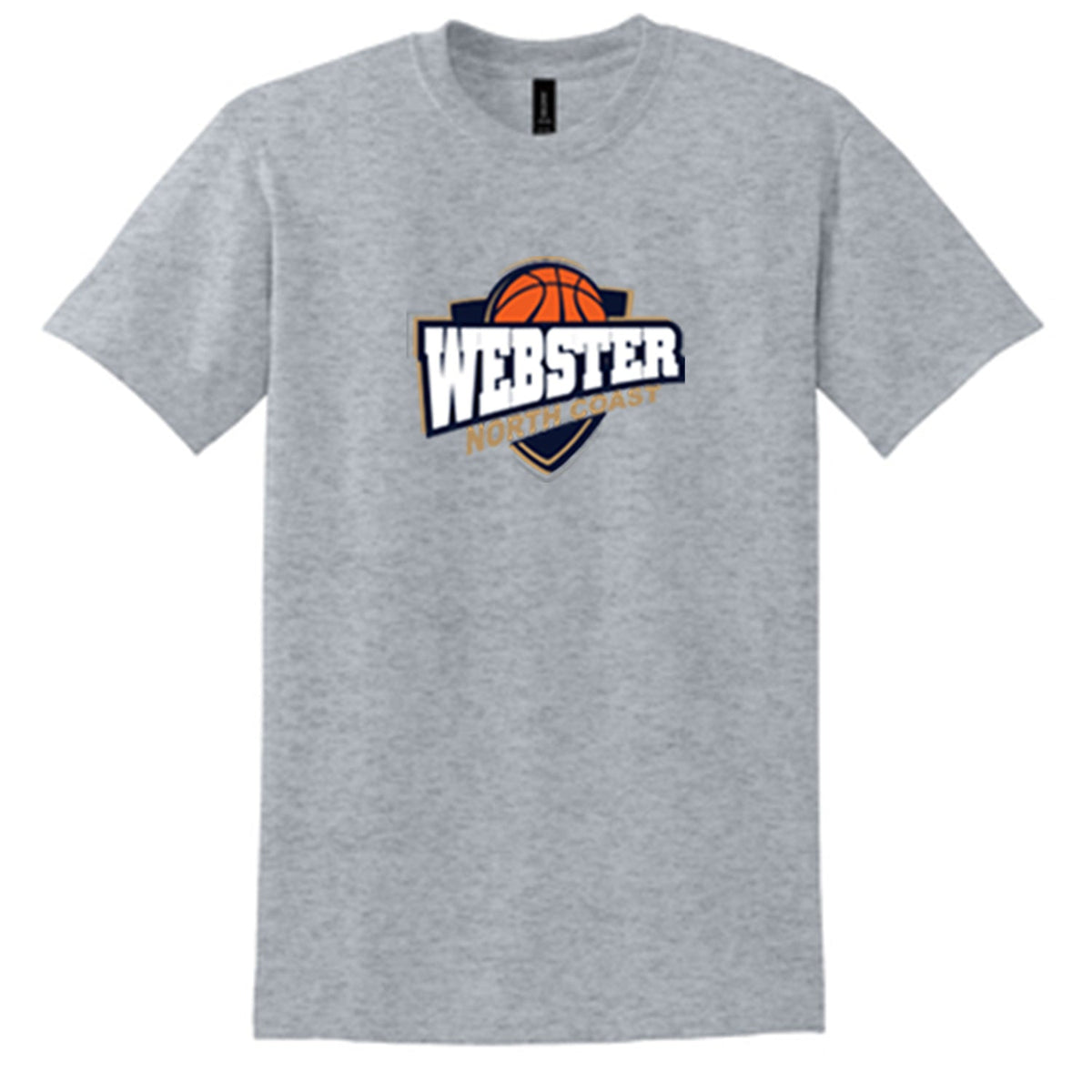 Webster North Coast Basketball T-Shirt-2000