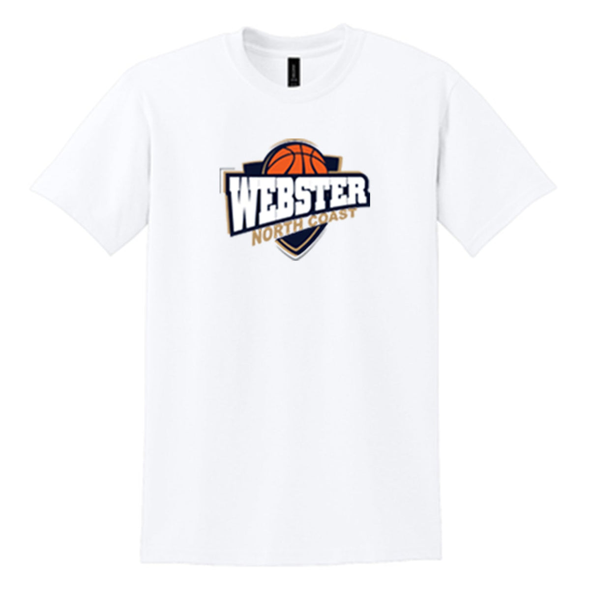 Webster North Coast Basketball T-Shirt-2000