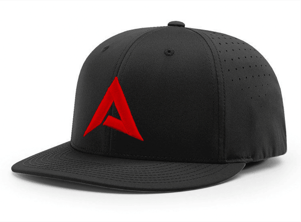 Anarchy CA i8503 Performance Hat - New Logo - Black/Red - Smash It Sports