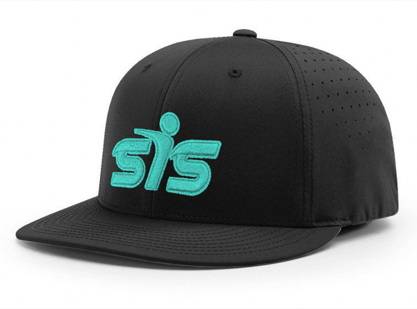 Smash It Sports CA i8503 Performance Hat - Black/Mint - Smash It Sports