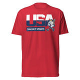 Smash It Sports T-Shirt - USA Baseball Club (Multiple Colors)