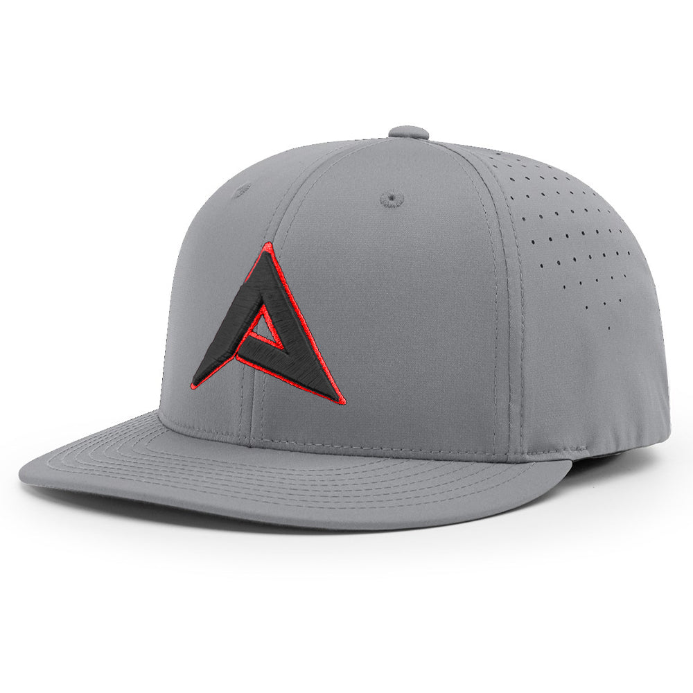Anarchy PTS30 Hat - Gray/Black/Red