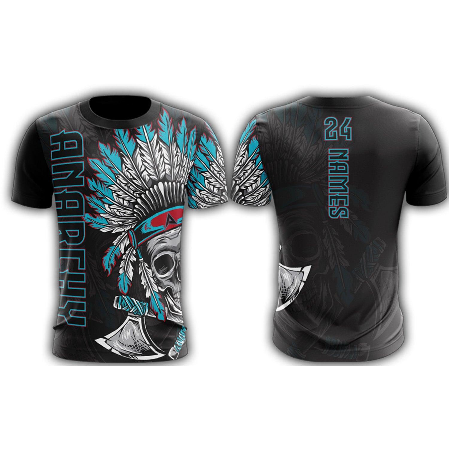 Anarchy Warrior Short Sleeve Shirt (Customized Buy-In) - Smash It Sports