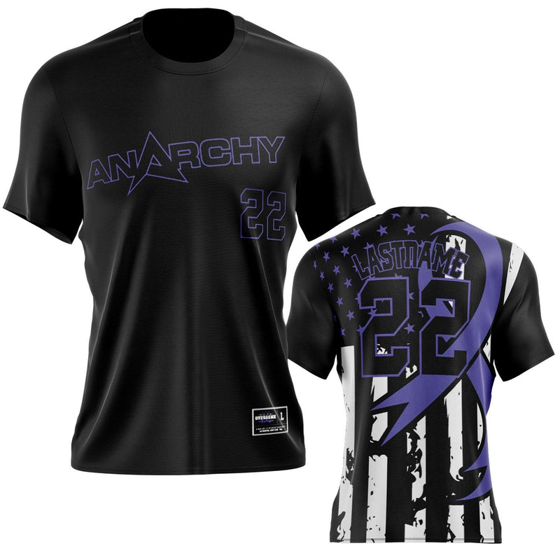 Pancreatic Cancer Awareness - Short Sleeve Jersey (Customized Buy-In) - Smash It Sports