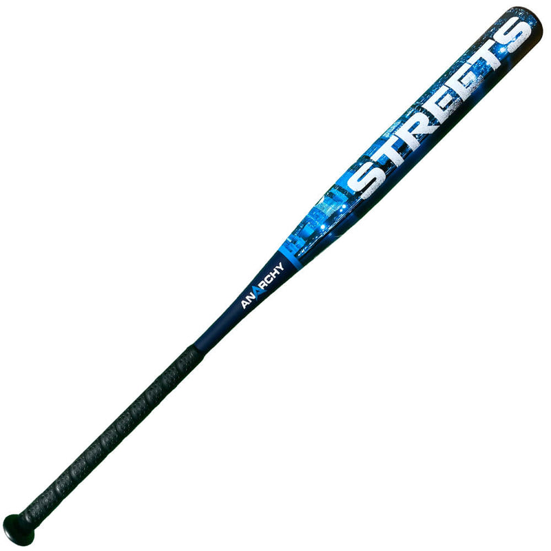 2022 Anarchy Streets (Blue) 1PC 12.5″ Barrel 1oz End Load USSSA Slowpitch Softball Bat A22USTRS121-1 [UB62]