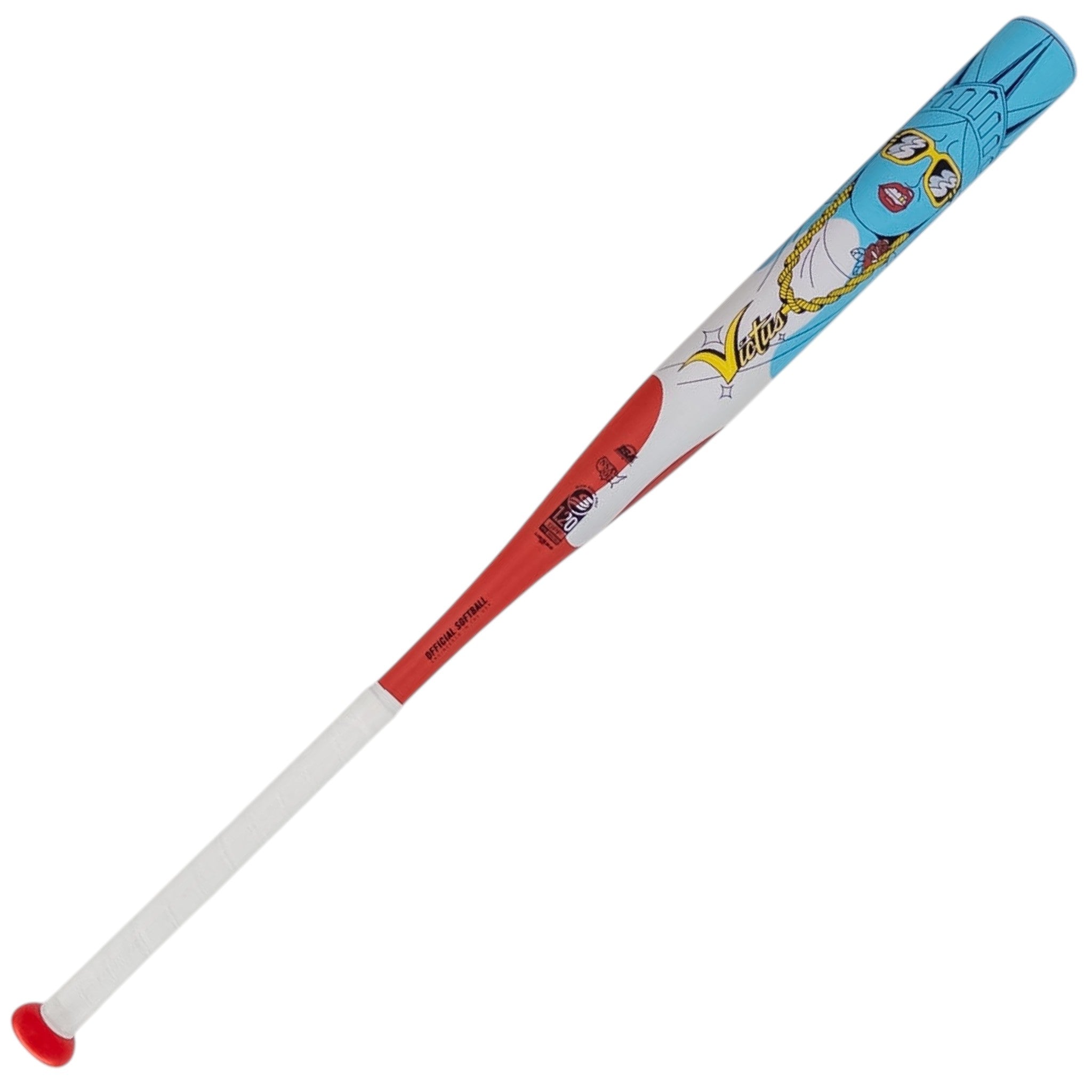 2026 Victus Beacon Bomb Pop Ya-Ya Load 1-Piece USSSA Slowpitch Softball Bat - VSPBBP1YUSIS