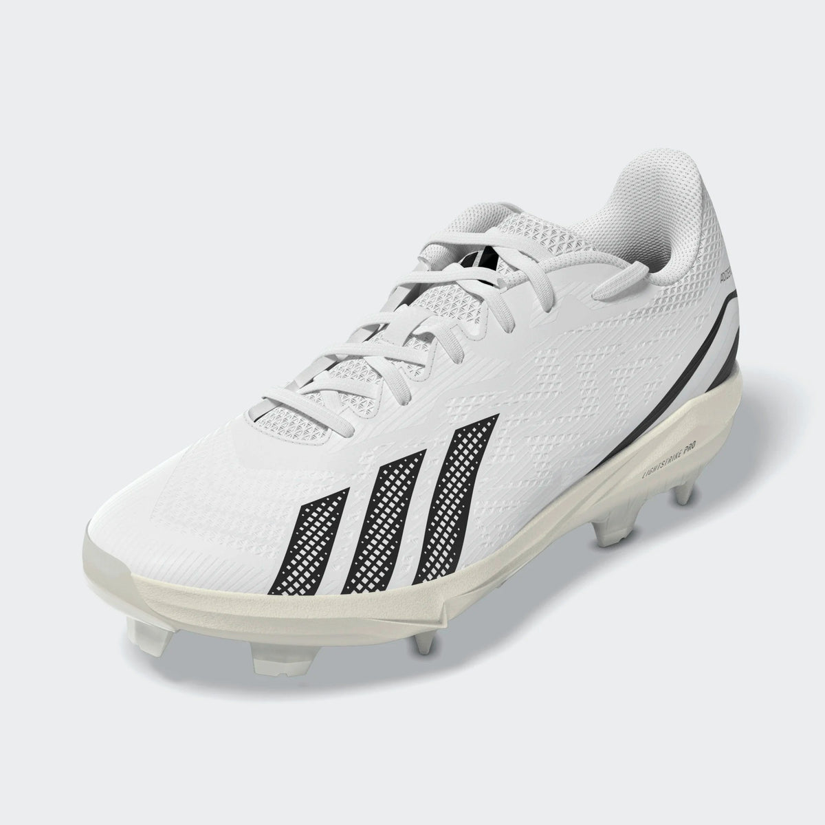 Adidas Adizero Electric 3.0 Molded Baseball Cleats - White