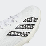 Adidas Adizero Electric 3.0 Molded Baseball Cleats - White