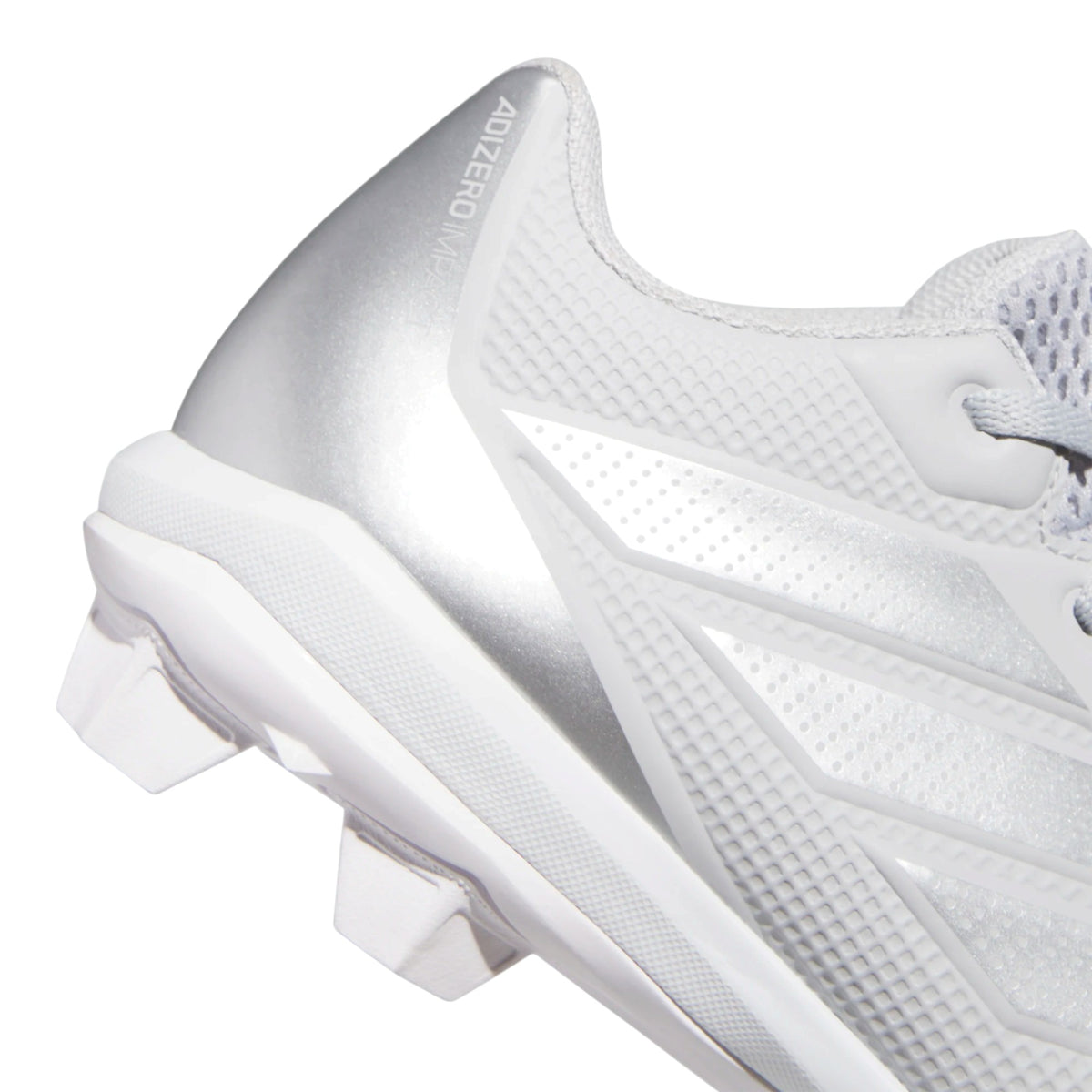 Adidas Adizero Impact 2.0 Molded Baseball Cleats - Grey