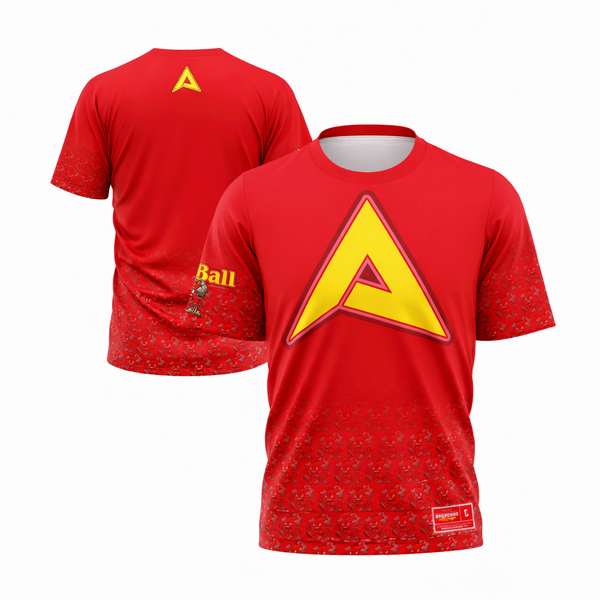 Anarchy Bat Company Short Sleeve Shirt - FireBall – Smash It Sports