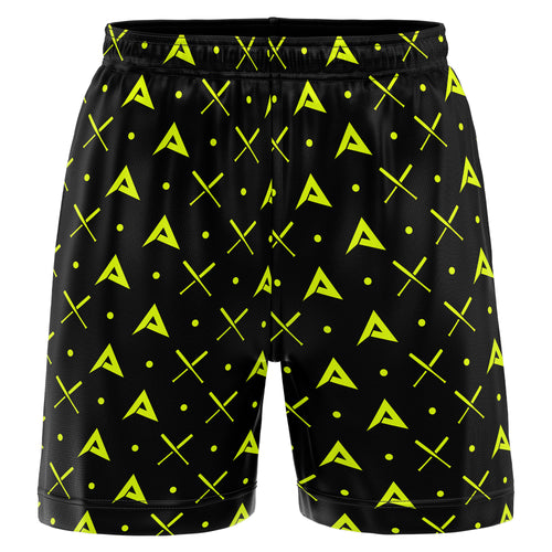 Anarchy Mesh Shorts - Black/Volt