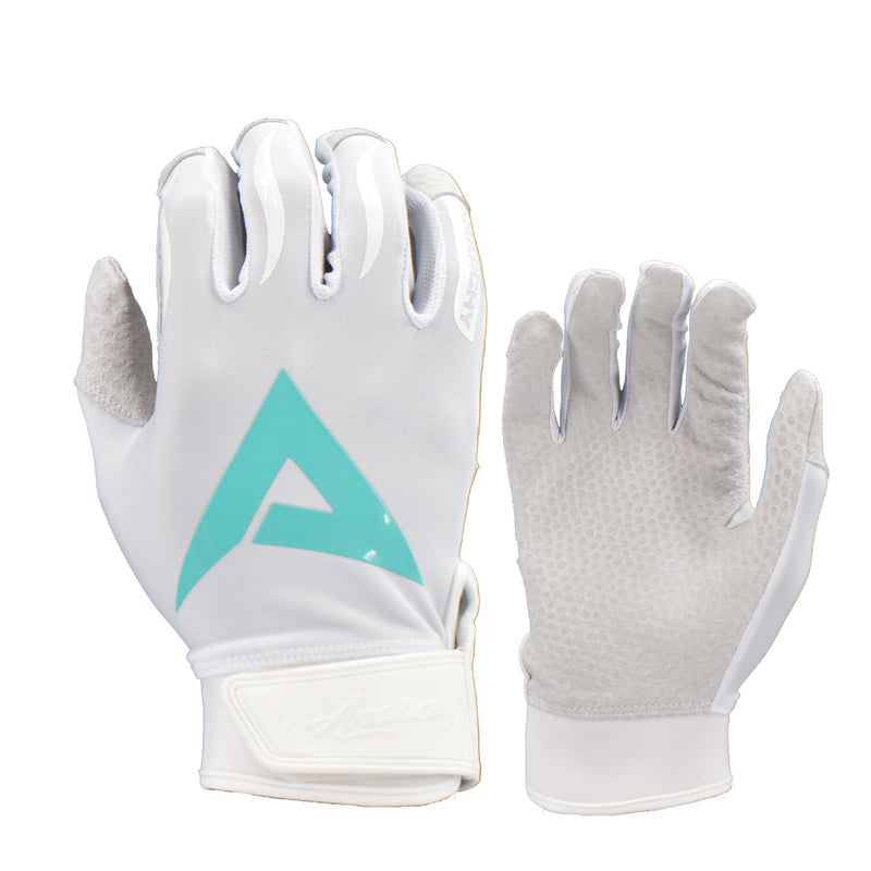 Anarchy Pro Grip Batting Gloves - Whiteout - Mint