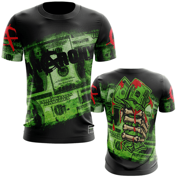 Anarchy Bat Company Short Sleeve Shirt - Blood Money - Smash It Sports
