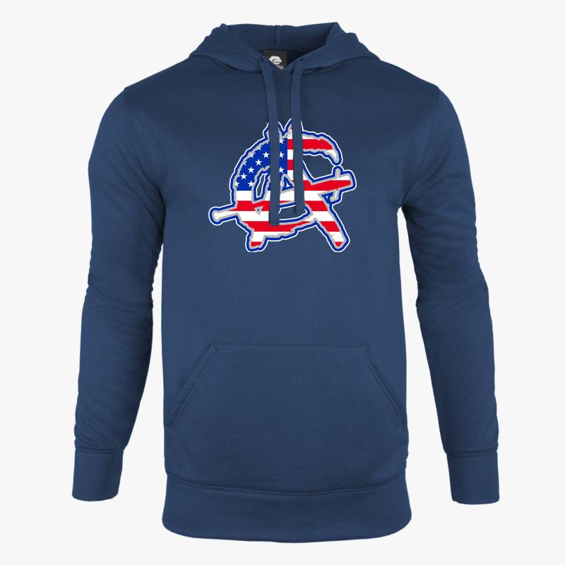 Anarchy Defender Fleece Hoodie - Navy/USA - Smash It Sports