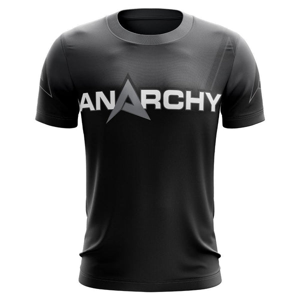 Anarchy Bat Company Short Sleeve Shirt - Grey/Black Fade - Smash It Sports