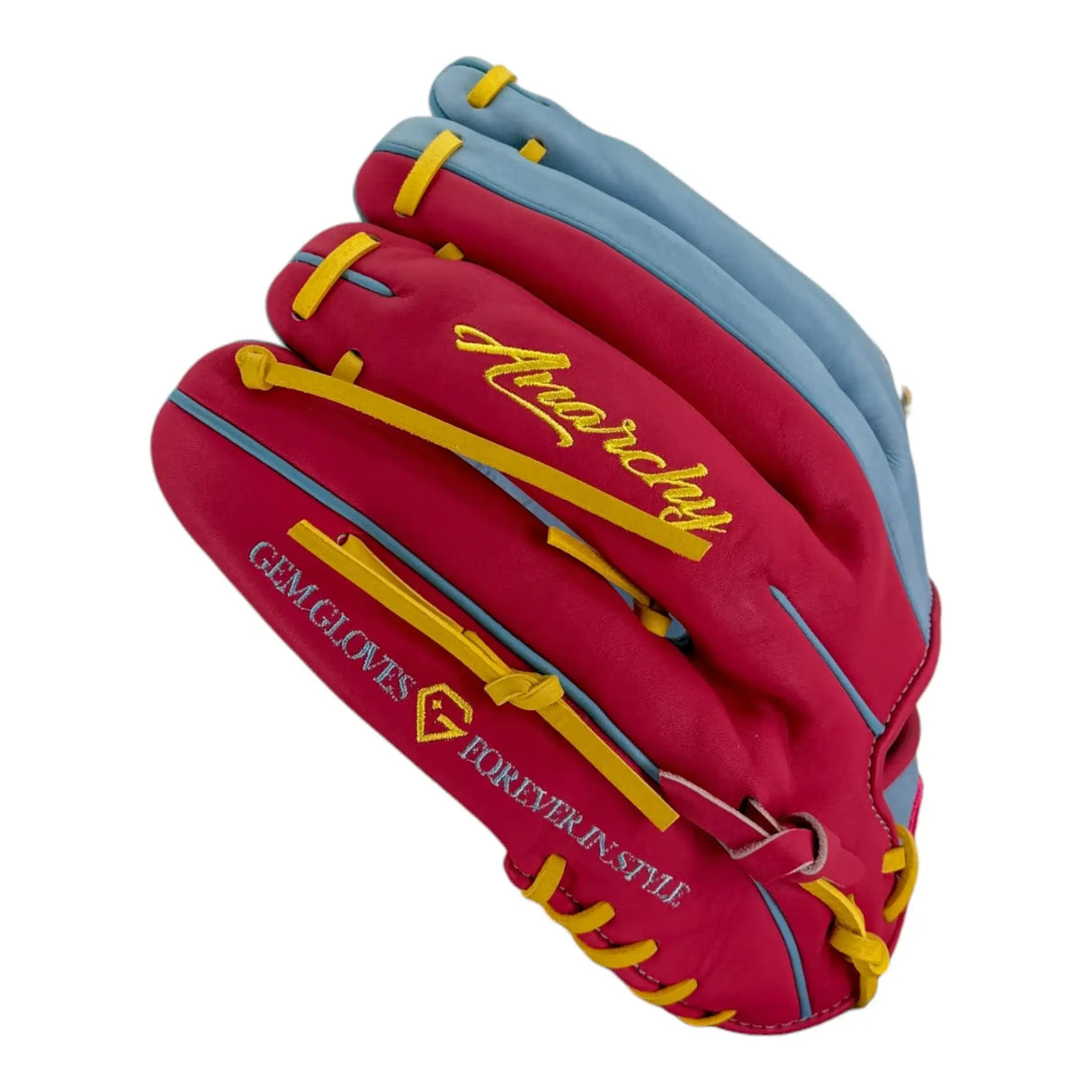 Anarchy x Gem Gloves Softball Fielding Glove - GEM130 Electric