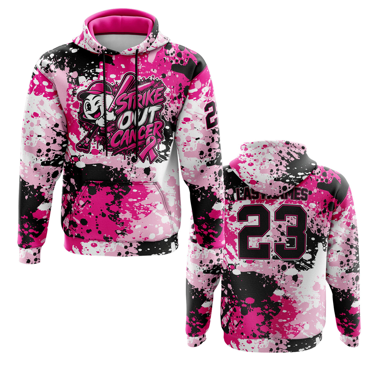 2026 Smash It Sports Breast Cancer Awareness Hoodie (Customized Buy-In) Smashie