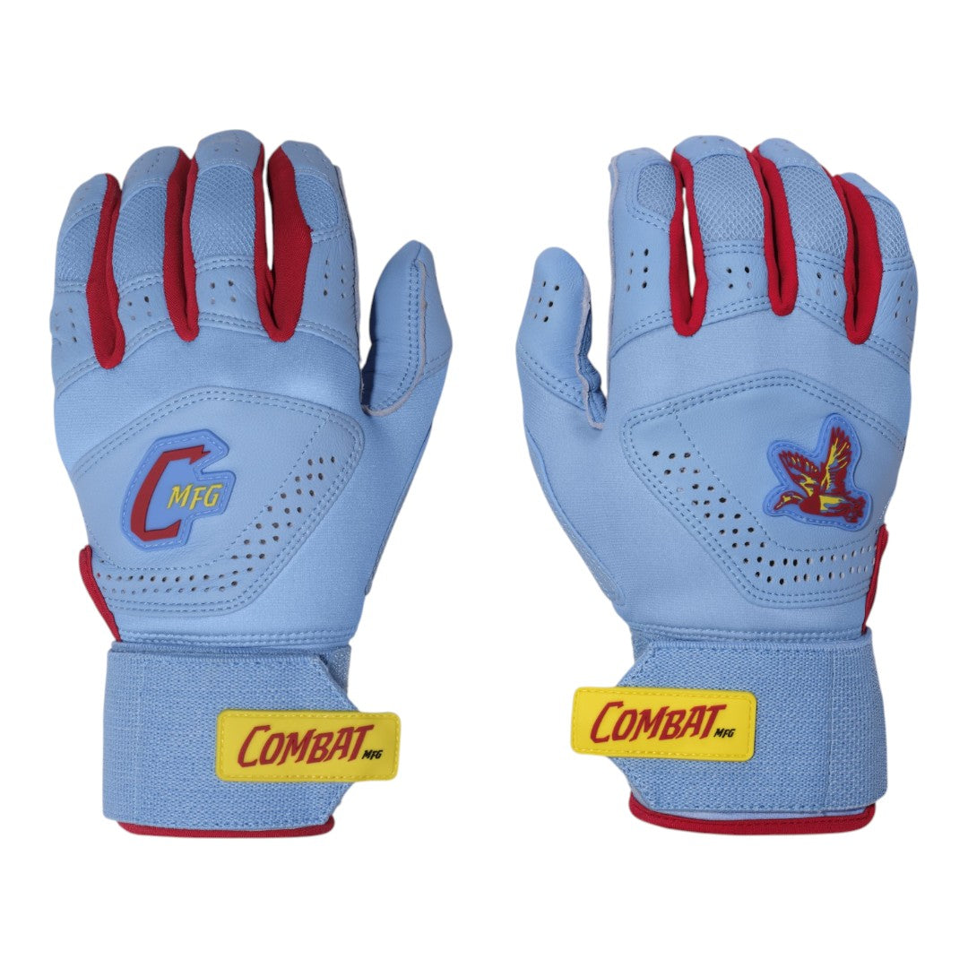Combat MFG Outdoor Long Strap Batting Gloves (Multiple Colors)