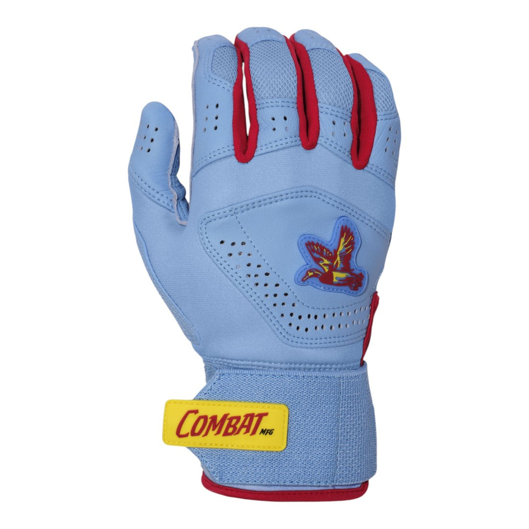 Combat MFG Outdoor Long Strap Batting Gloves (Multiple Colors)