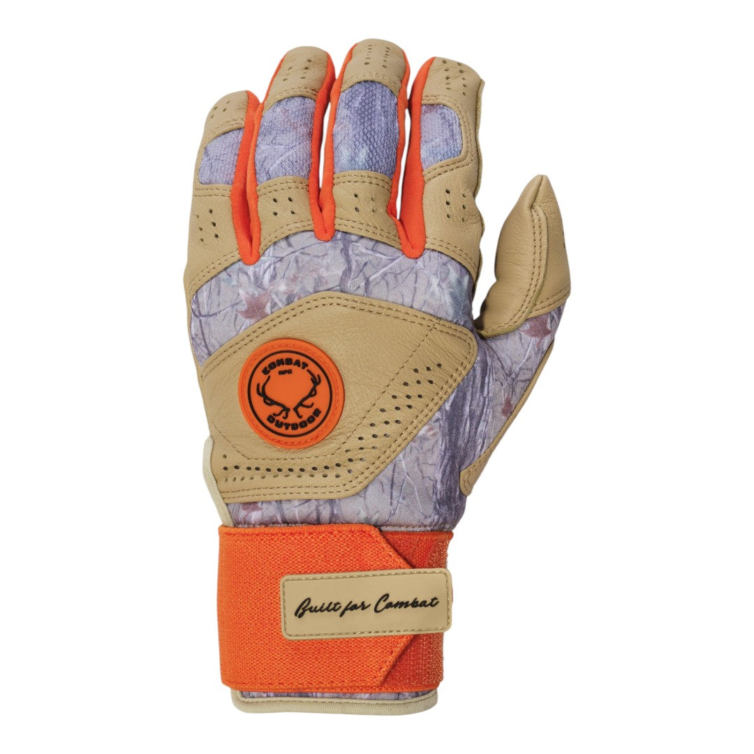 Combat MFG Outdoor Long Strap Batting Gloves (Multiple Colors)