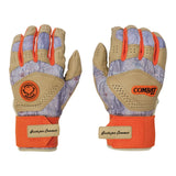 Combat MFG Outdoor Long Strap Batting Gloves (Multiple Colors)