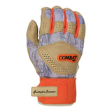 Combat MFG Outdoor Long Strap Batting Gloves (Multiple Colors)