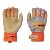 Combat MFG Outdoor Long Strap Batting Gloves (Multiple Colors)