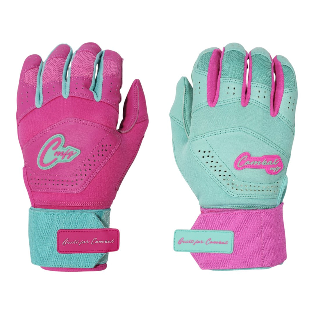 Combat MFG Ying Yang Long Strap Batting Gloves (Multiple Colors)