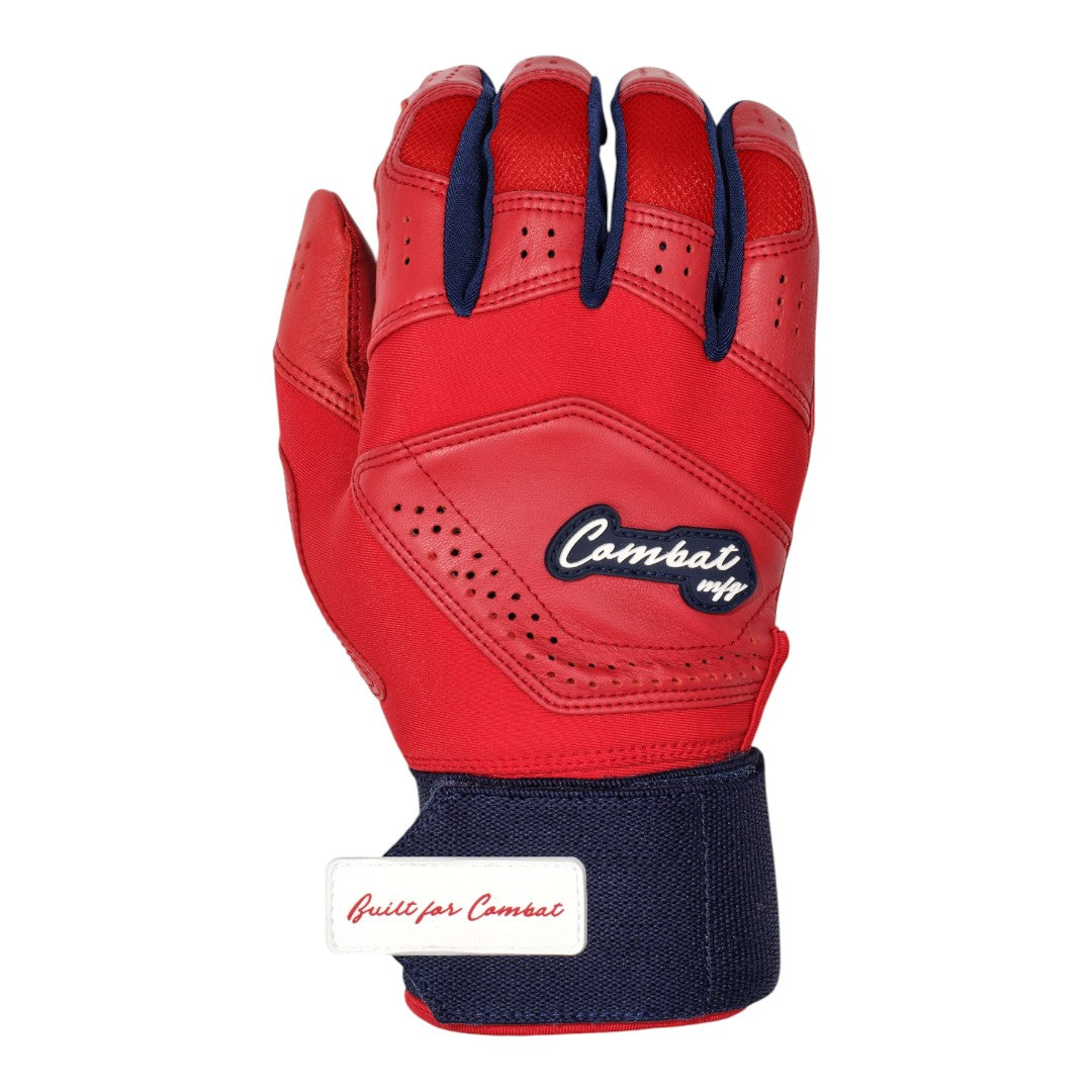 Combat MFG Ying Yang Long Strap Batting Gloves (Multiple Colors)