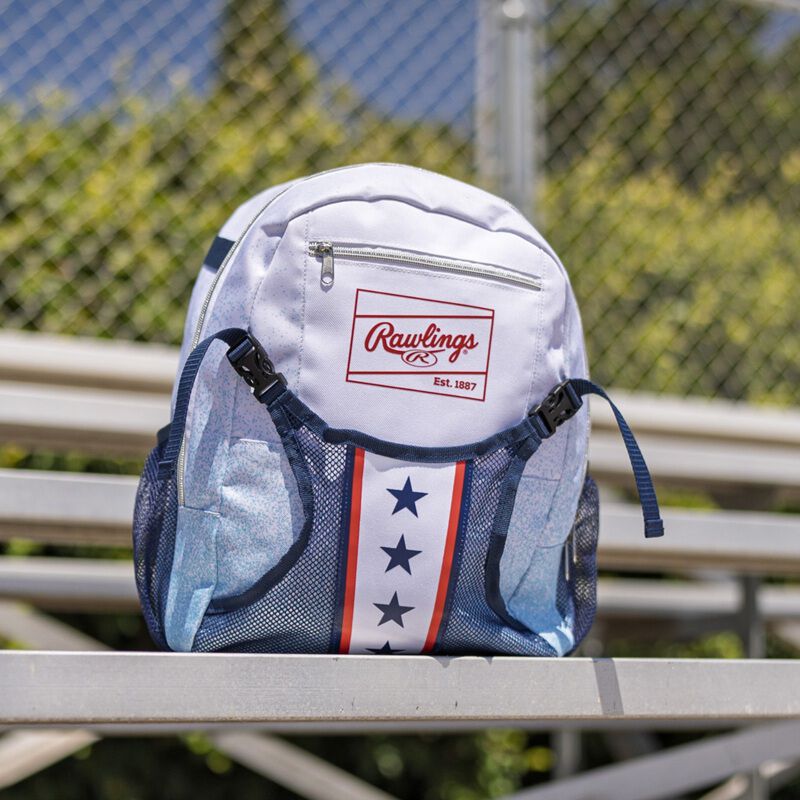 Rawlings Americana T-Ball Backpack – Product View | Smash It Sports | pro, pocket